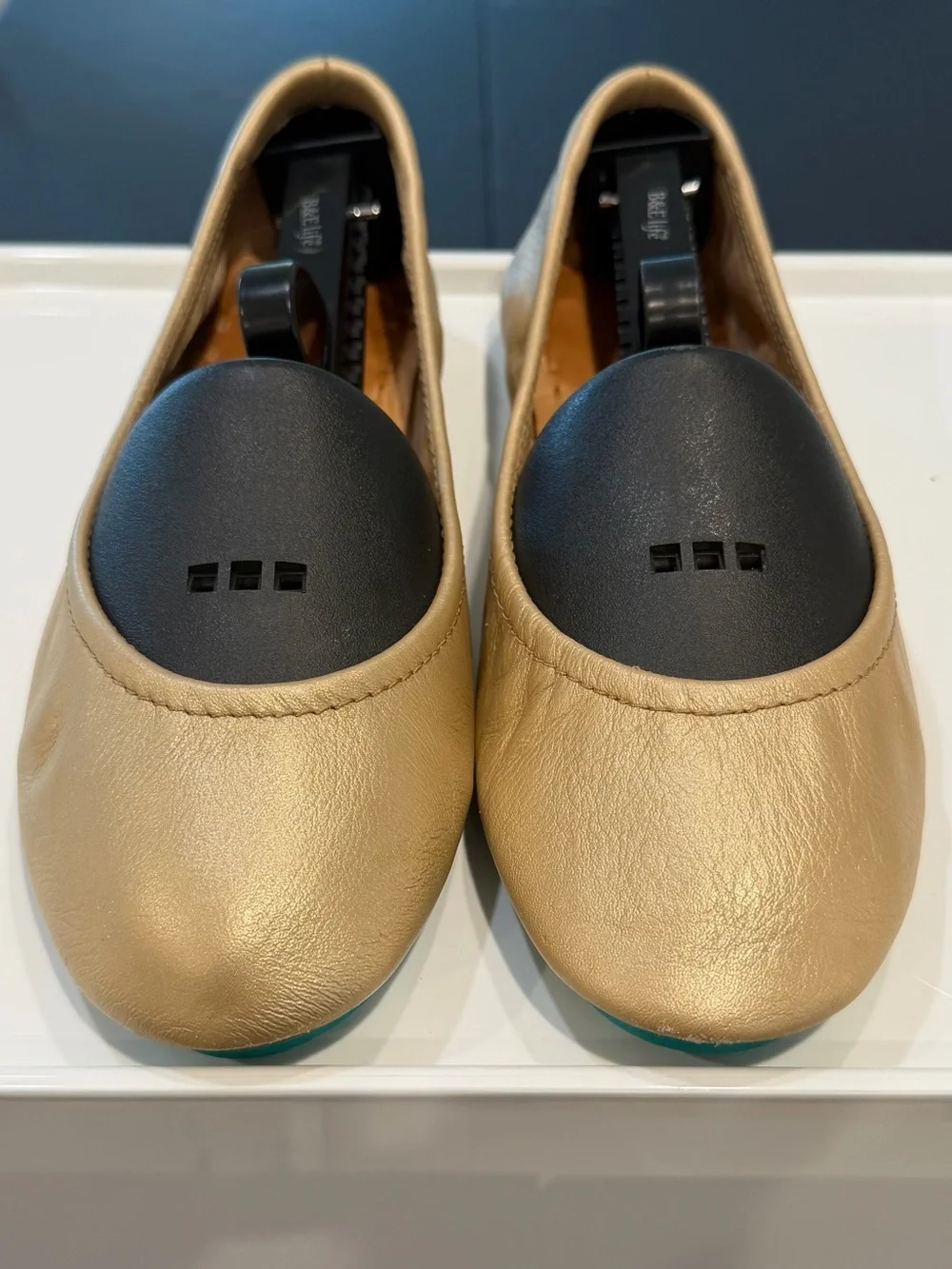 Tieks by Gavrieli Metallic Gold Ballet Flats – Size 7
